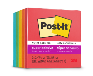 Packshot de notas.